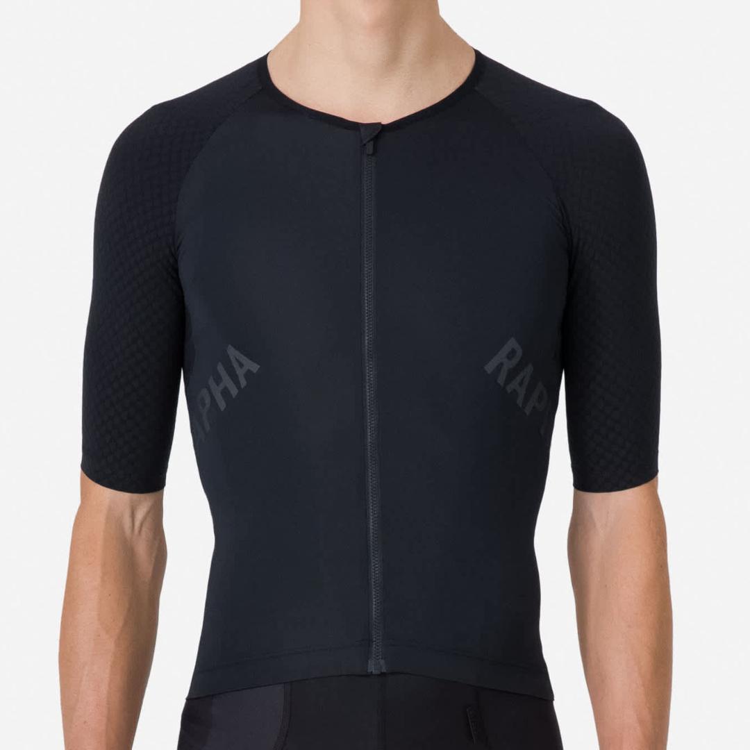 Rapha メンズ プロチーム エアロジャージ Lサイズ ブラック