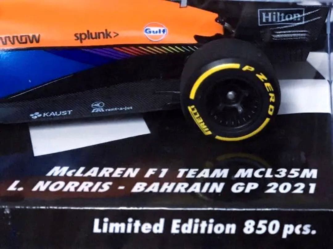 ミニチャンプス 1/43 マクラーレンMCL35M ランド・ノリス 850個限定