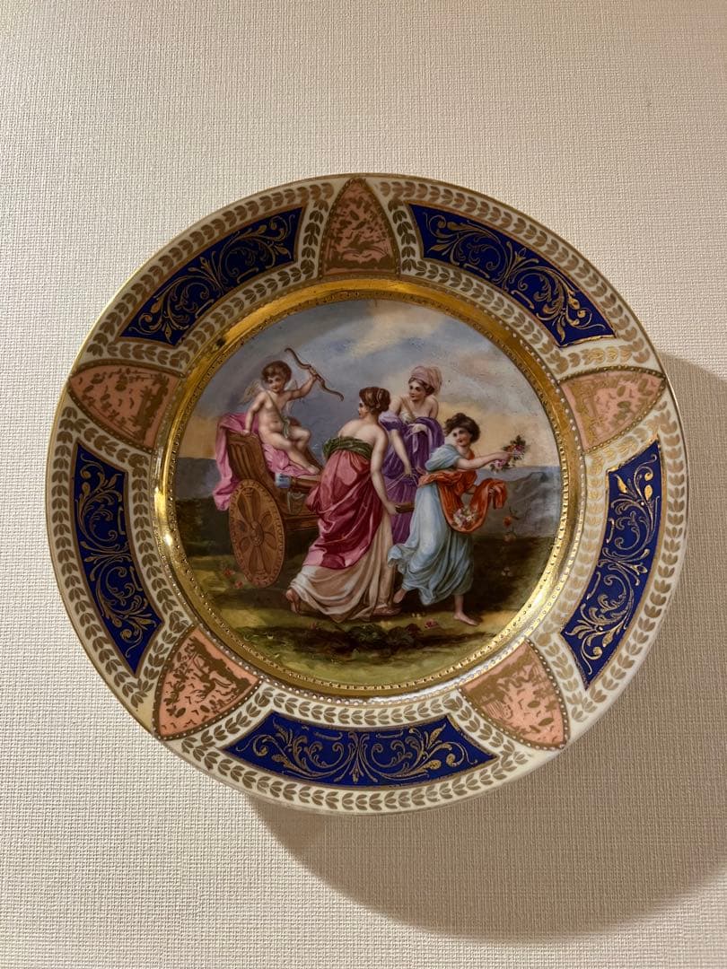 古典的神話の装飾皿