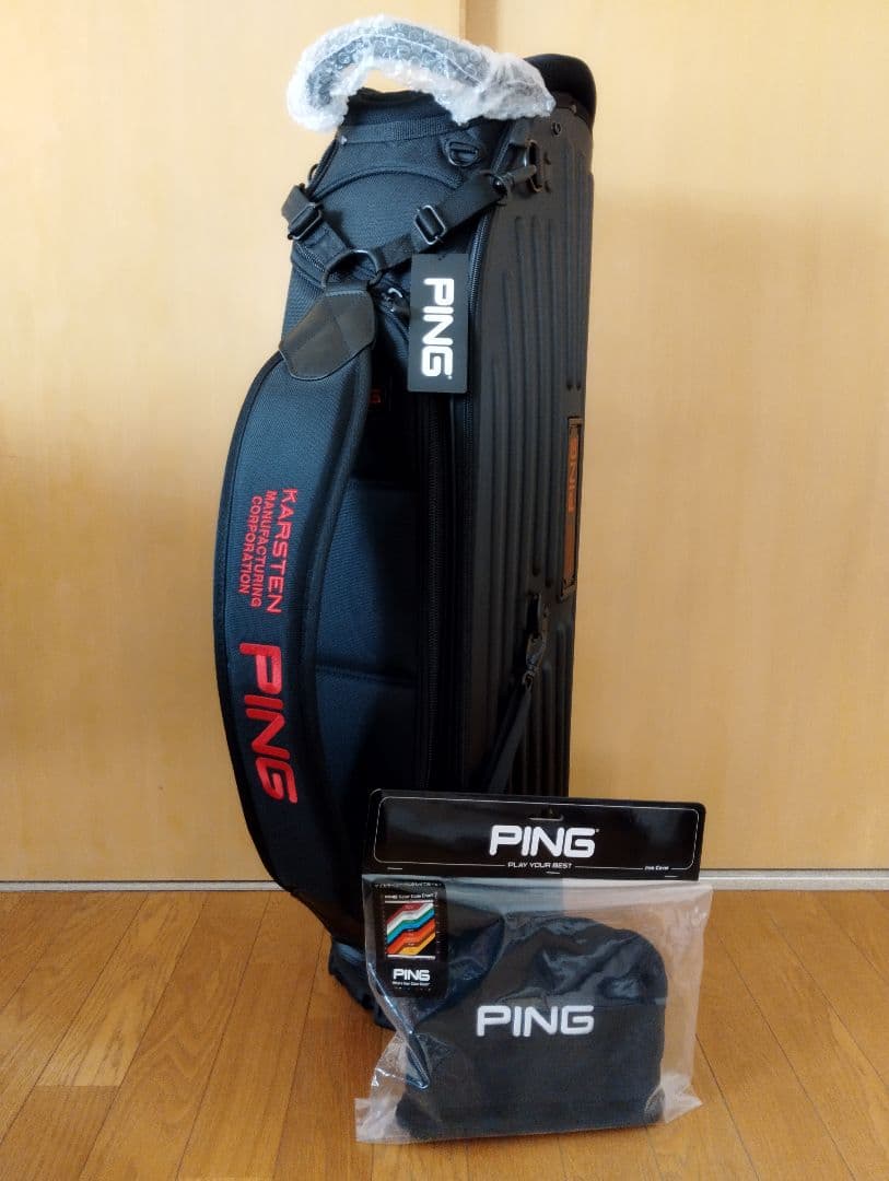 ping ピンキャディバッグ ワンポケット　CB-P211　アイアンカバー付き