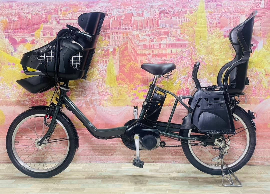 ZK3364 [大容量13.2Ah]電動自転車 パナソニック 子供乗せ20インチ