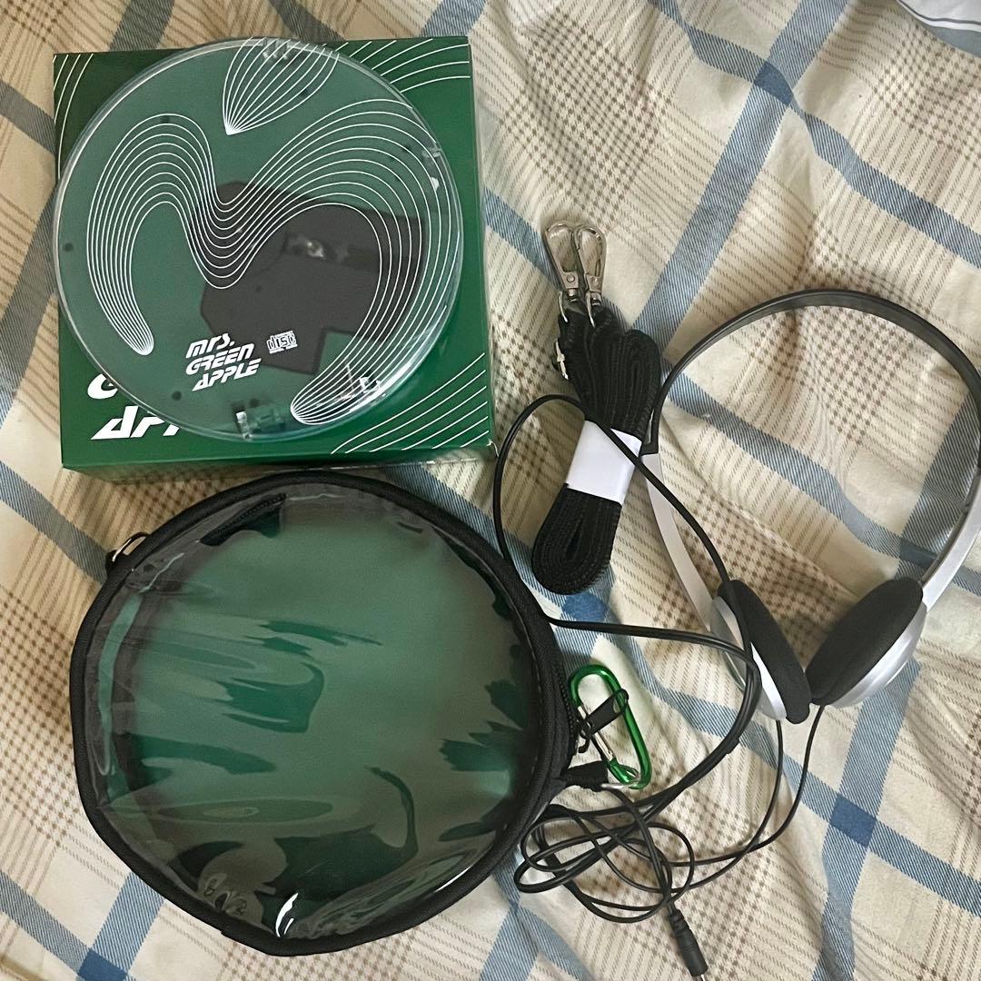 ミセスグリーンアップル CDプレーヤー ヘッドフォンセット