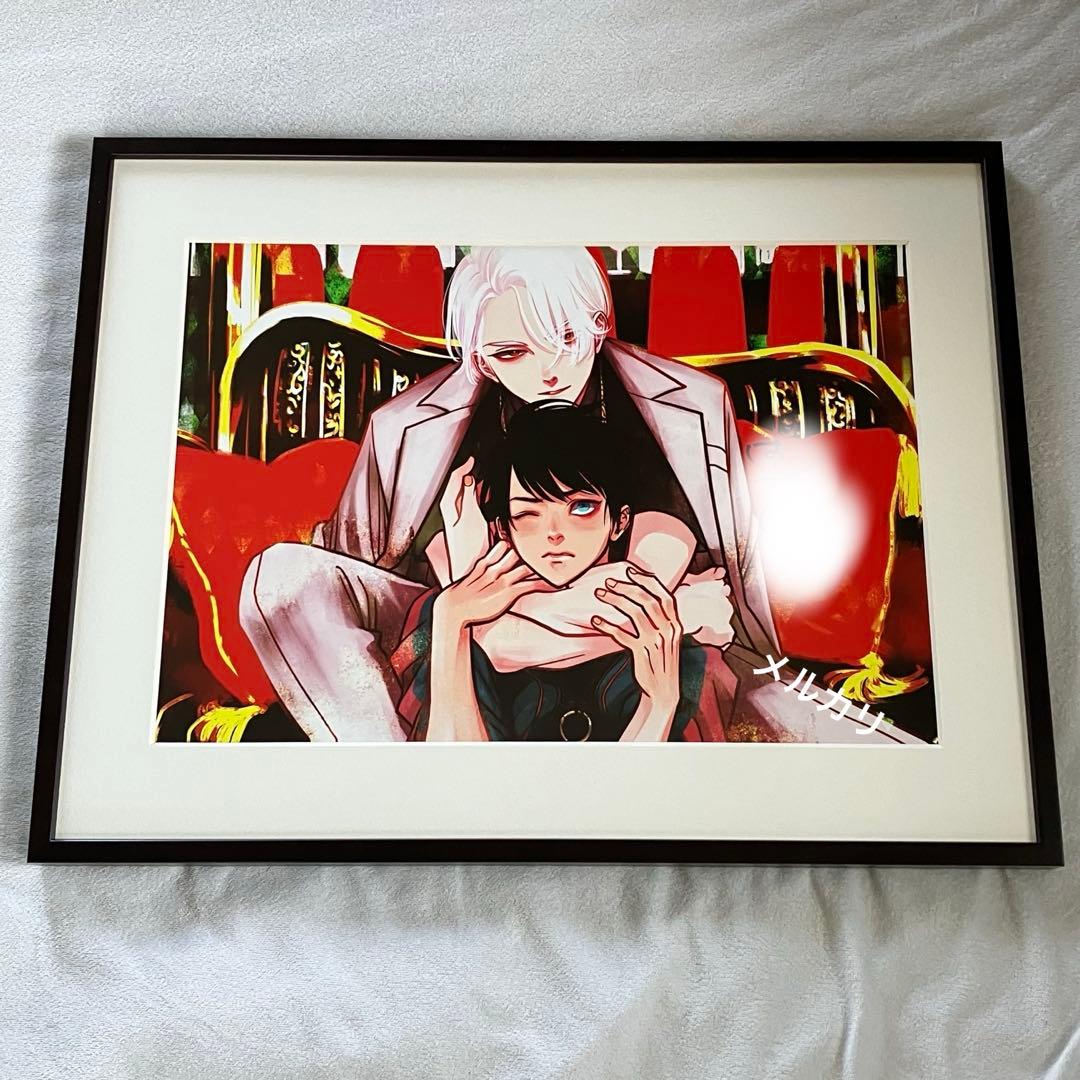 カラーレシピ はらだ　直筆サイン入り複製原画 個展