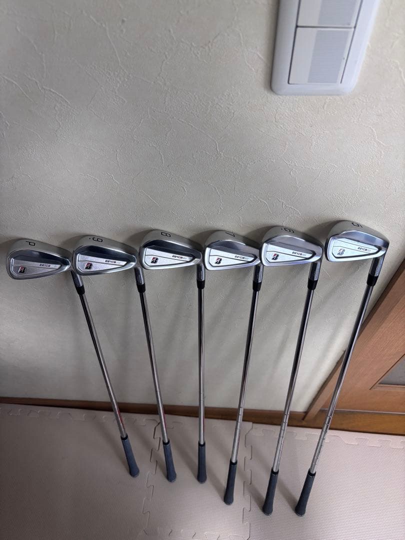 【美品】ブリヂストン 221cb アイアンセット モーダス120s 6本セット