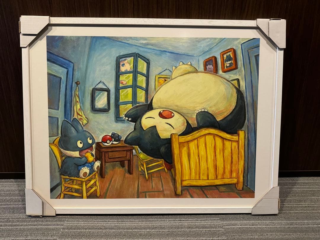 オランダ ゴッホ カビゴン プリントアート 63×83 額装オプション済 新品