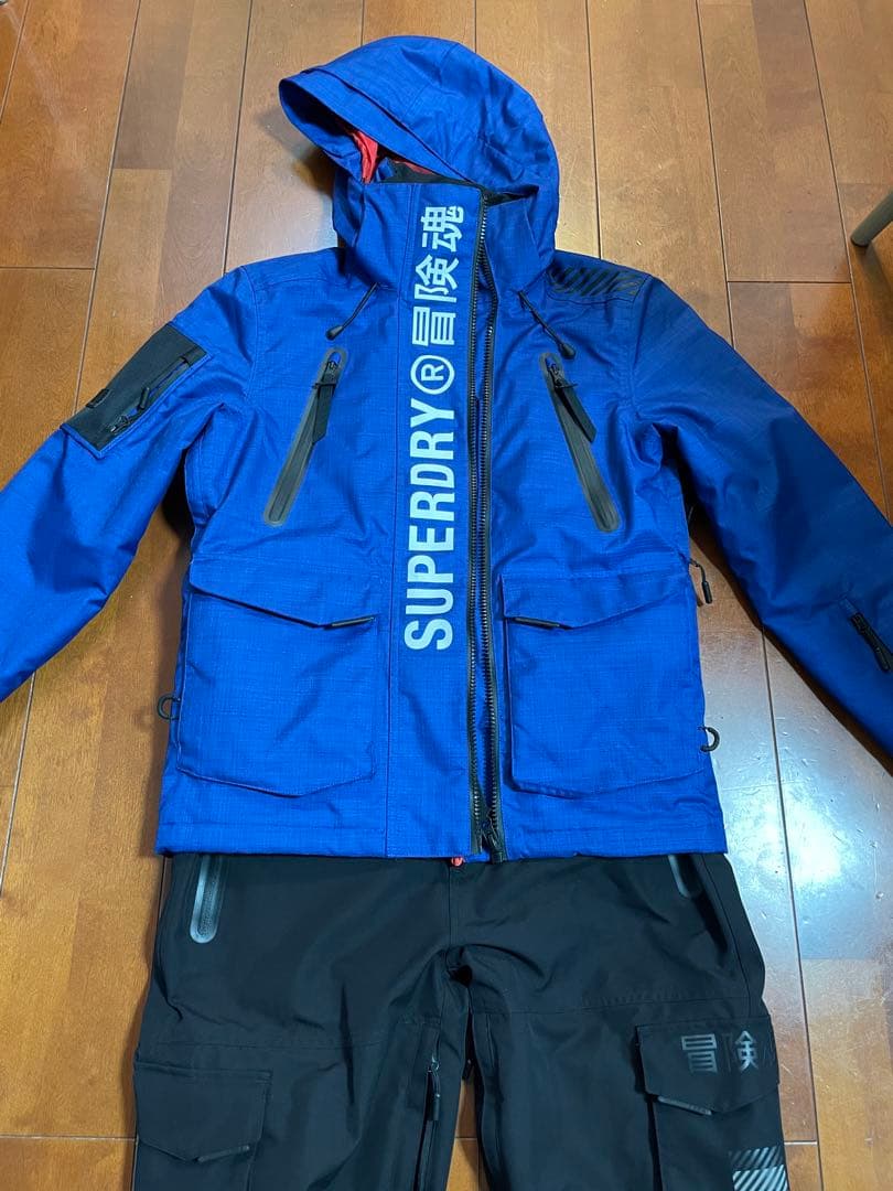 super dry スキーウェア スーパードライ 冒険魂 使用少