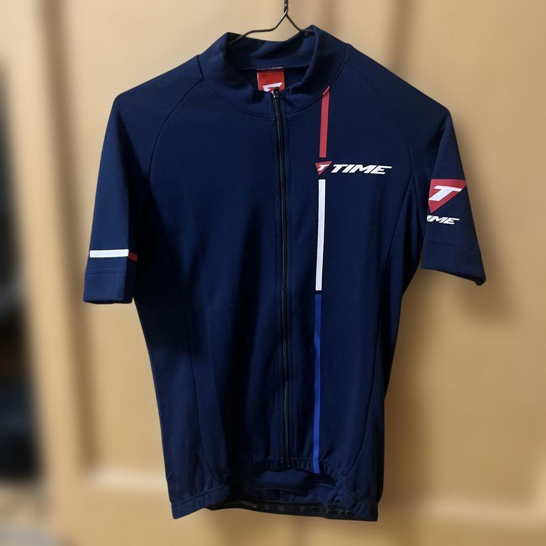 TIME サイクルジャージ フランスエディション Sサイズ