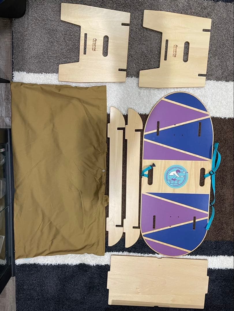 ペレグリン/アレキサンダーリーチャン　スケボーテーブル　収納袋付