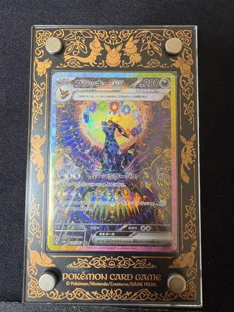 ポケカ引退品 ブラッキーex sar PSA10可能性高！ケース付き！