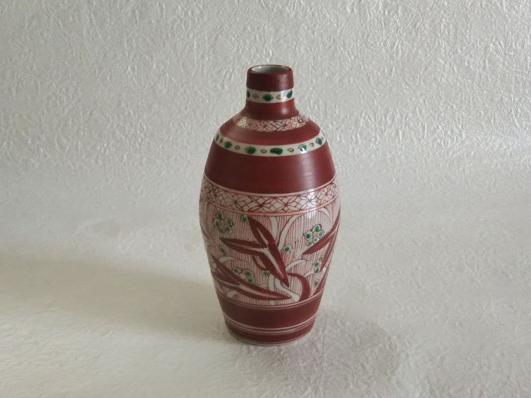 北大路魯山人　九谷風徳利