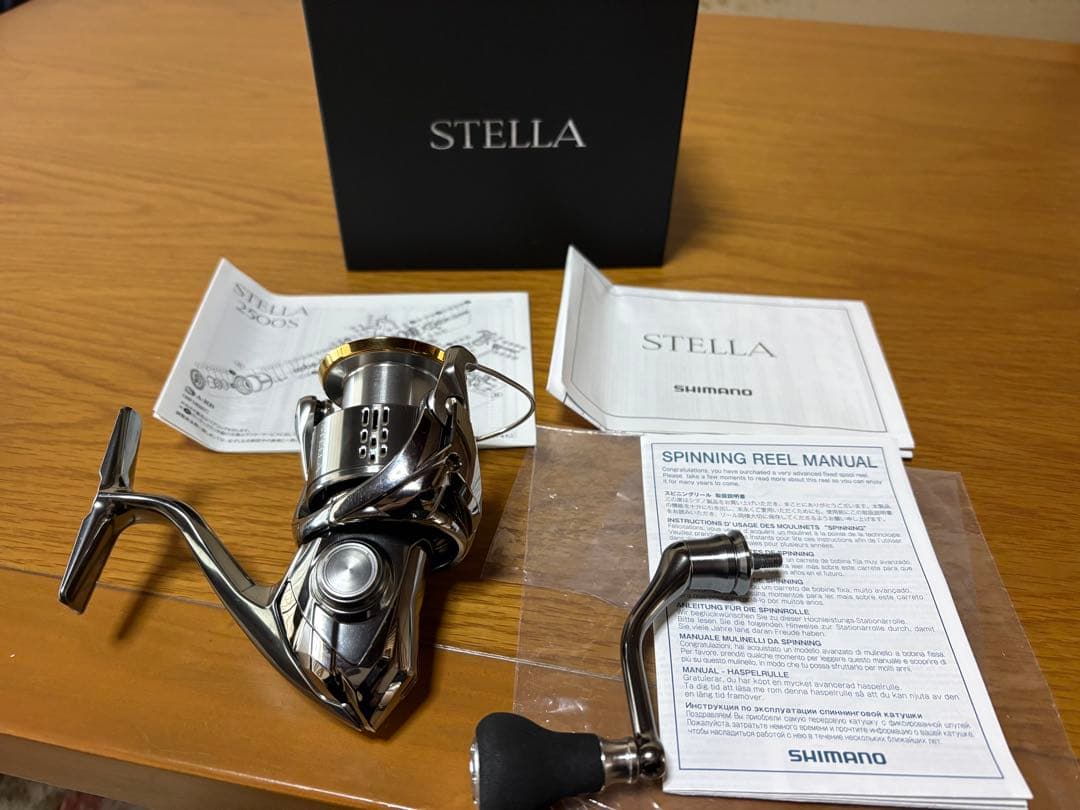 SHIMANO 18STELLA C3000夢屋ハンドルノブ交渉済み