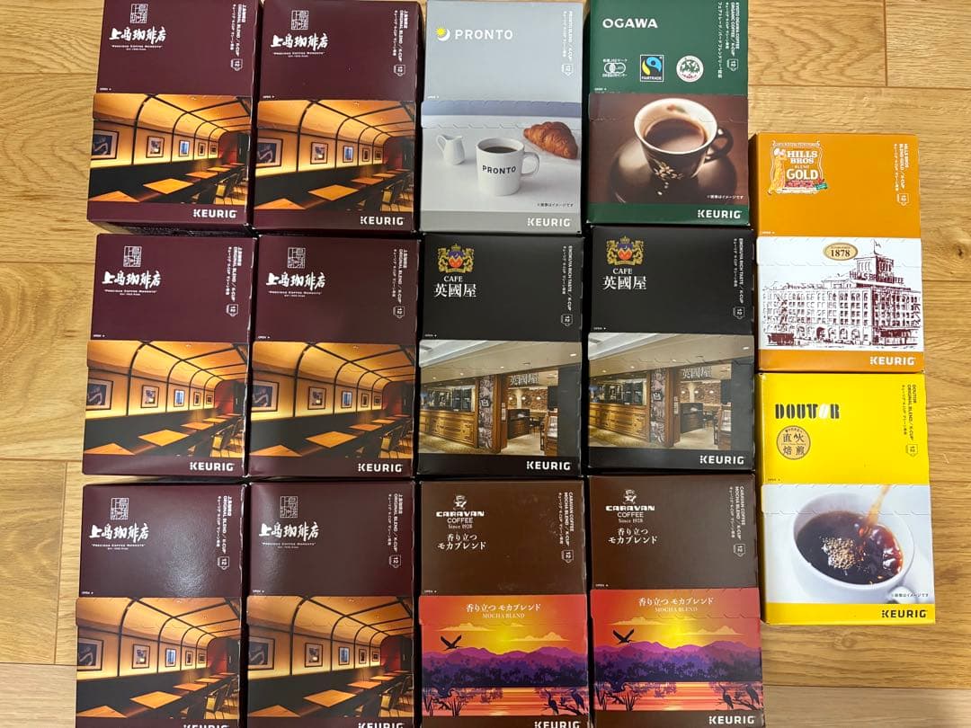 ホ*認様 キューリグ　上島珈琲店　英国屋　プロント