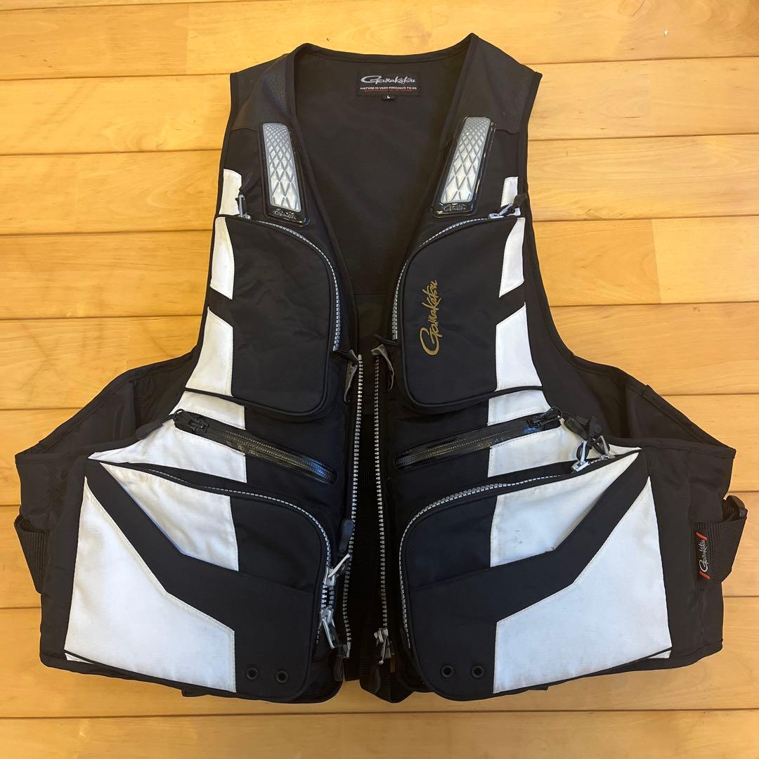 がまかつ Gamakatsu フィッシングベストGM-2187 サイズＬ