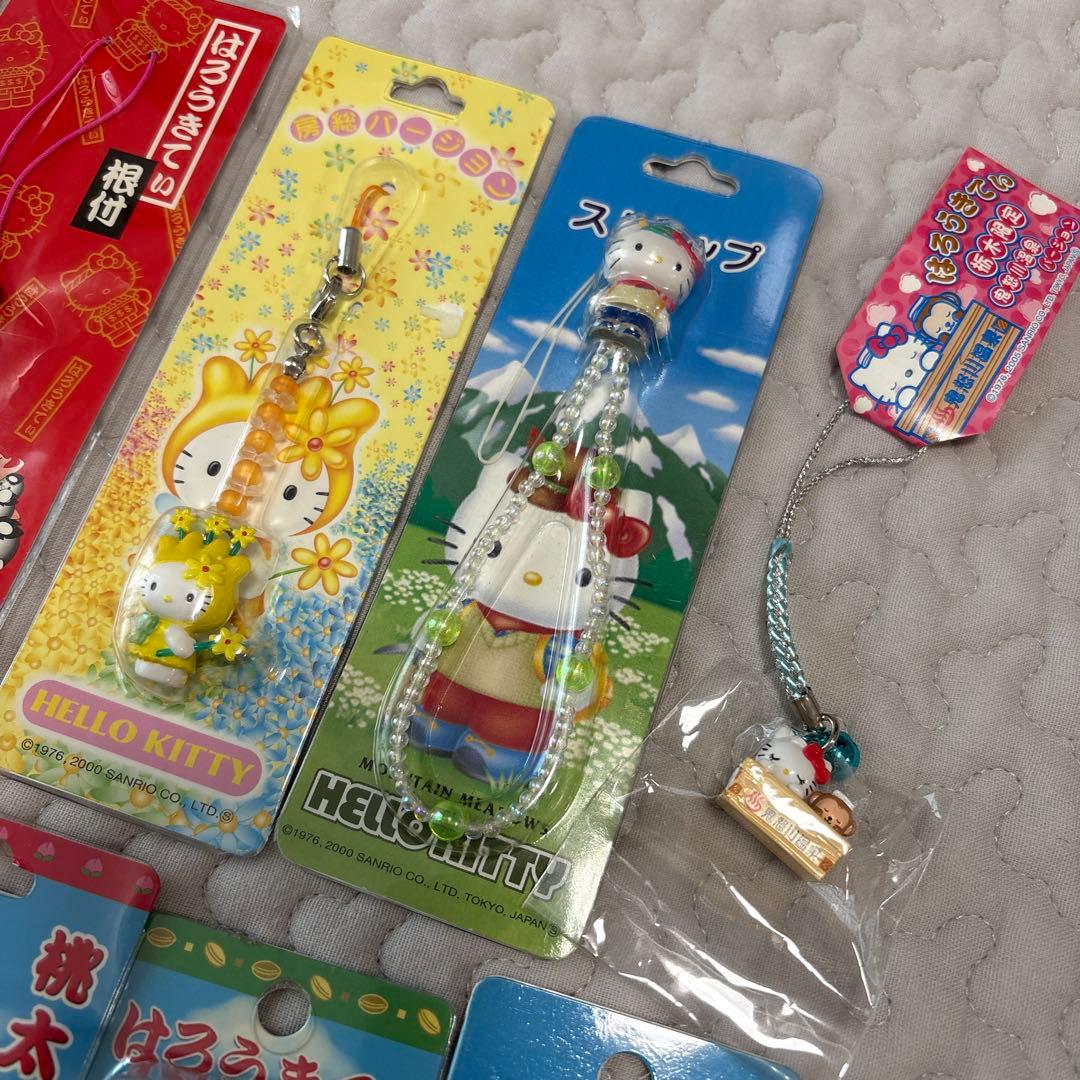 ハローキティ ストラップ 13個セット　まとめ売り　ご当地キティ　レア