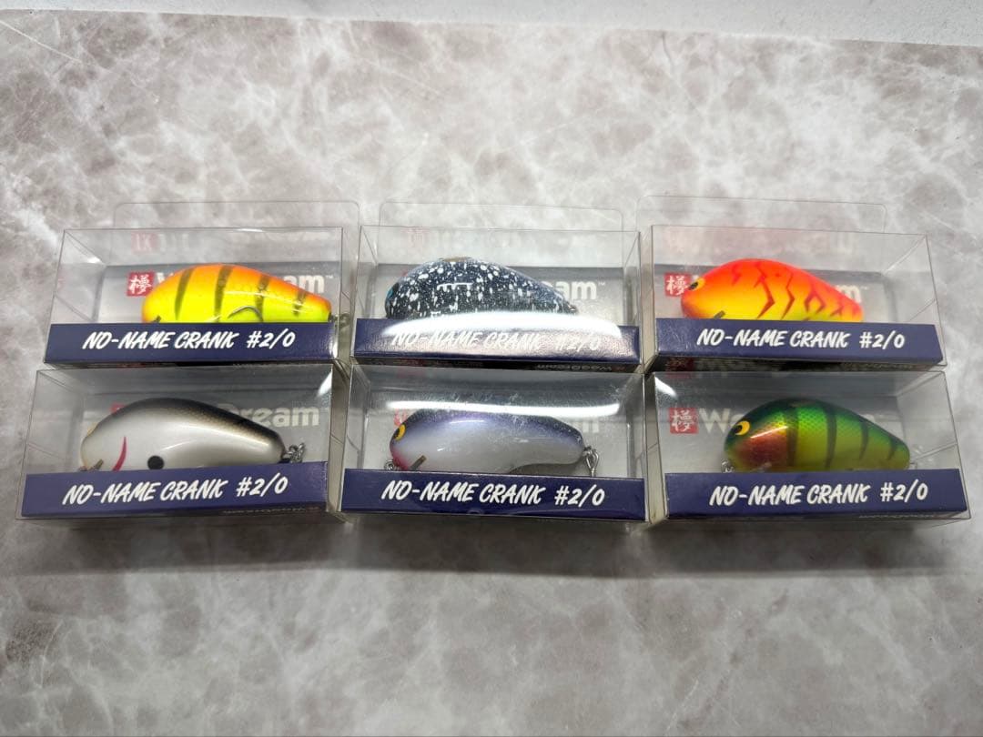 WooDream NO-NAME CRANK #2/0 クランク 6個まとめ