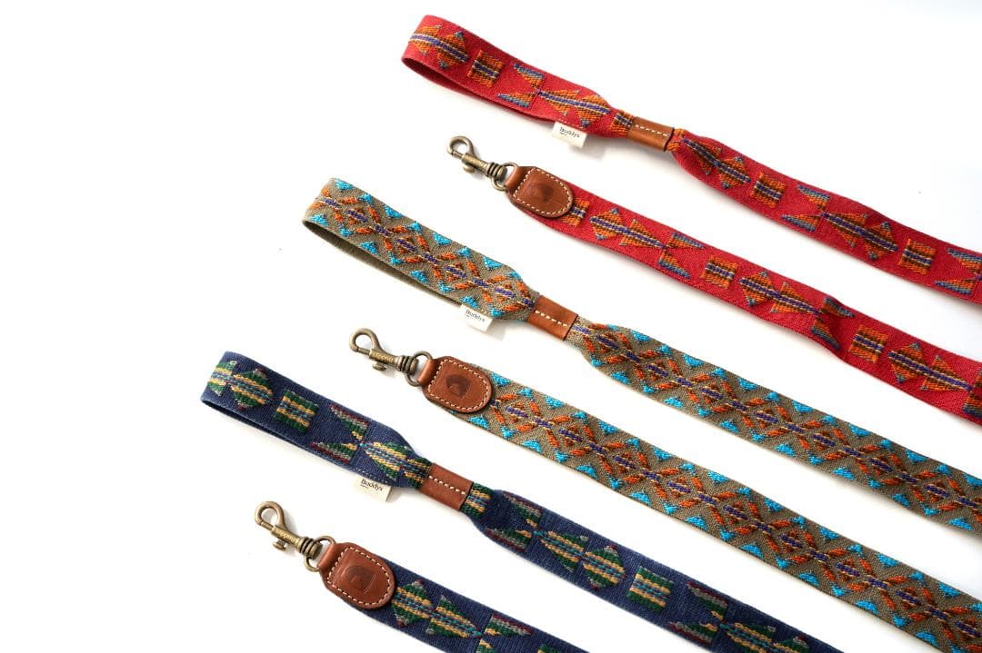 Etna Azul スペイン製 高級犬用リード（小型犬　中型犬）