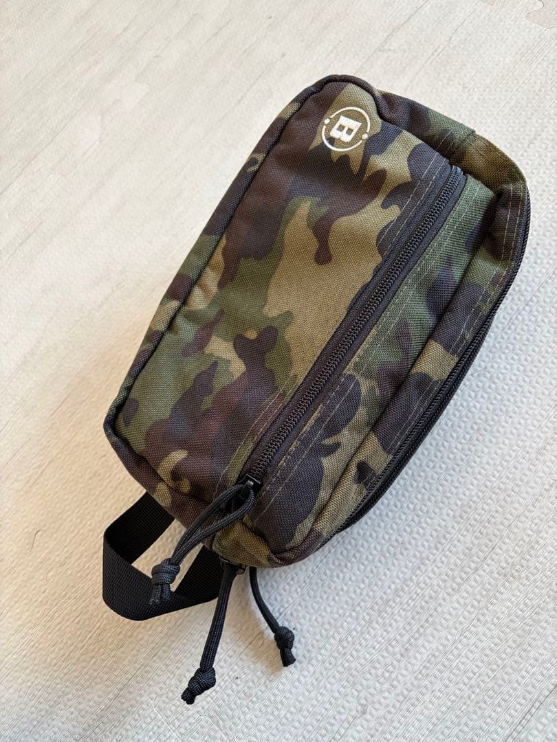 値下げ！BRIEFING ブリーフィング カモフラージュ　迷彩 ダブルジッパー