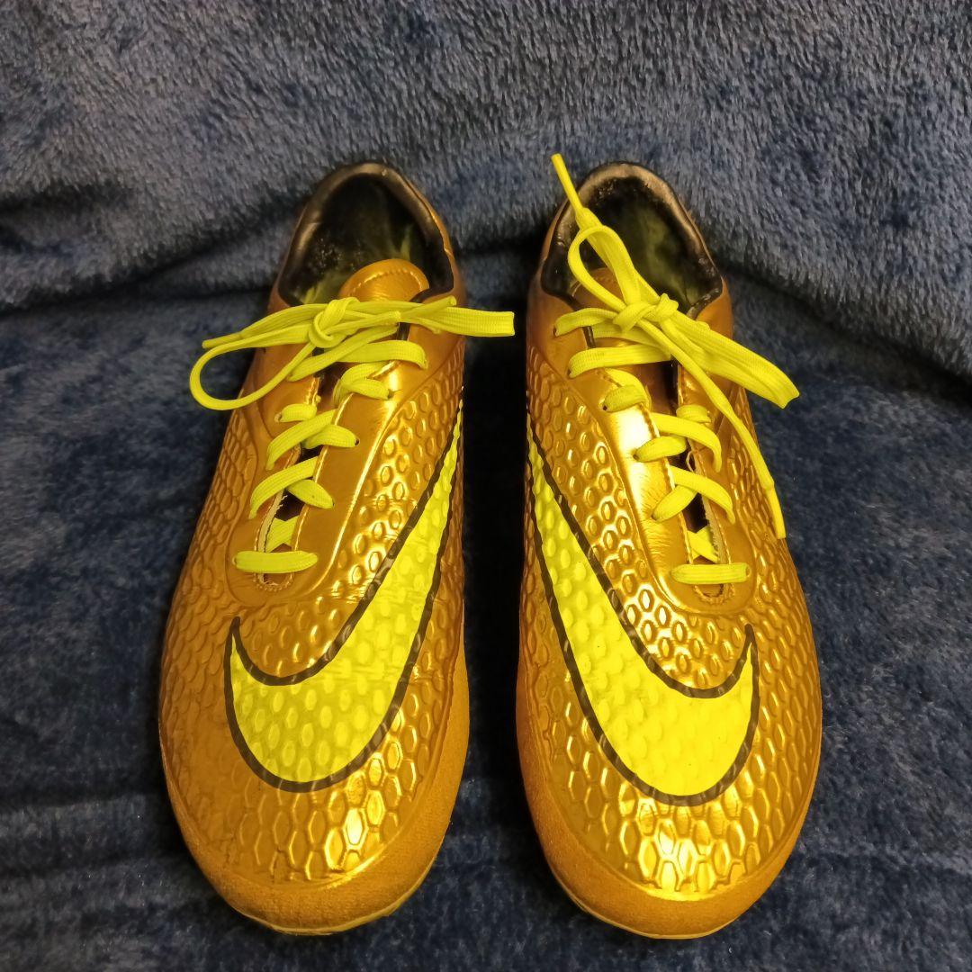 ナイキ ハイパーヴェノム フェロン PREM HG-E(ゴールド×イエロー)