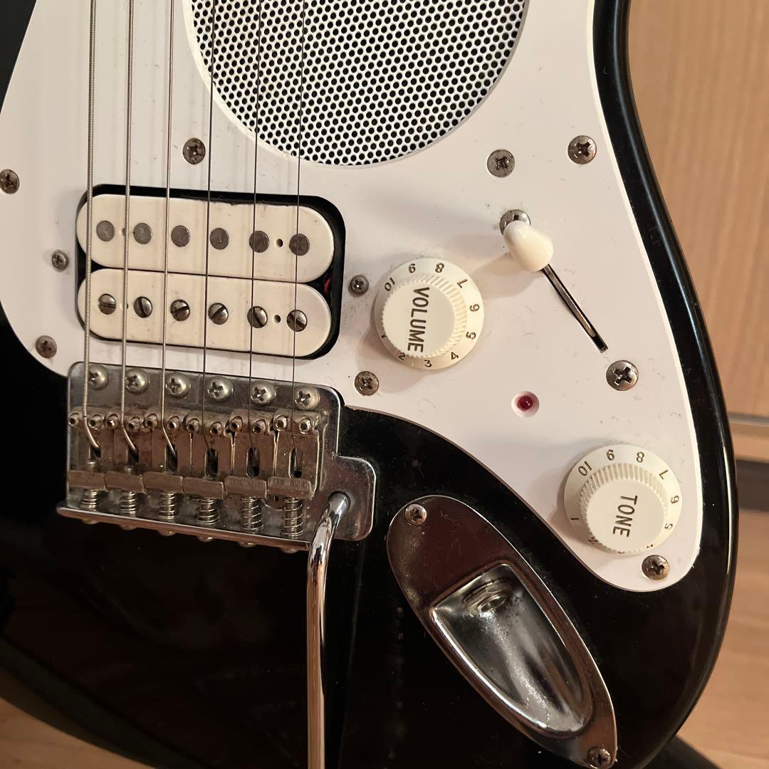 Fender Stratocaster ブラックエレキギター　ミニギター