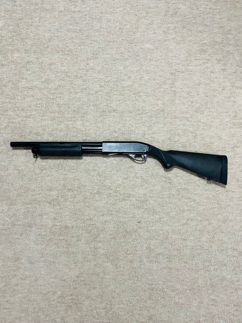 マルゼン　ガスショットガン M870 ブラック シェル・キャリングケース付き