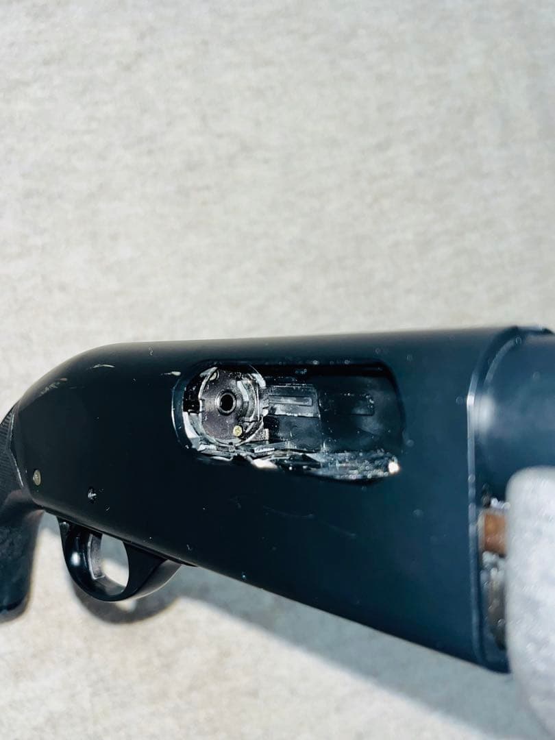 マルゼン　ガスショットガン M870 ブラック シェル・キャリングケース付き