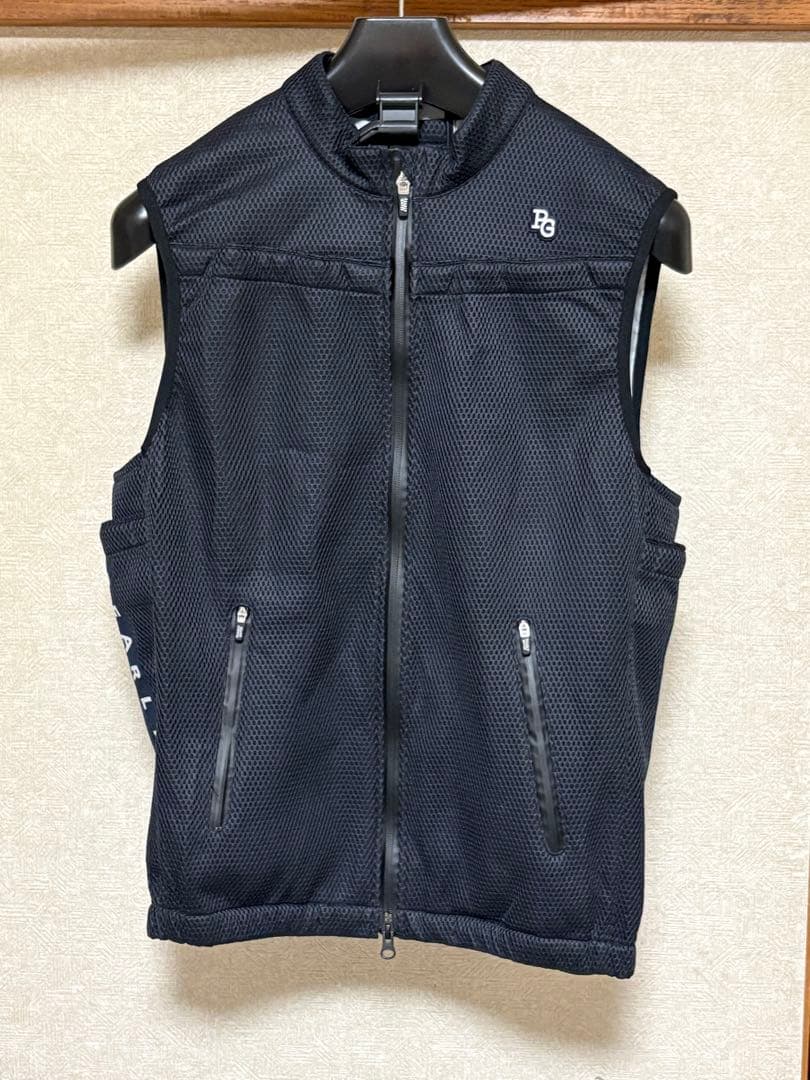 PEARLY GATES メッシュファン付きベスト