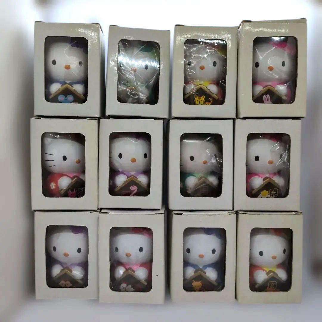 58/ ハローキティ 干支土鈴 12体セット