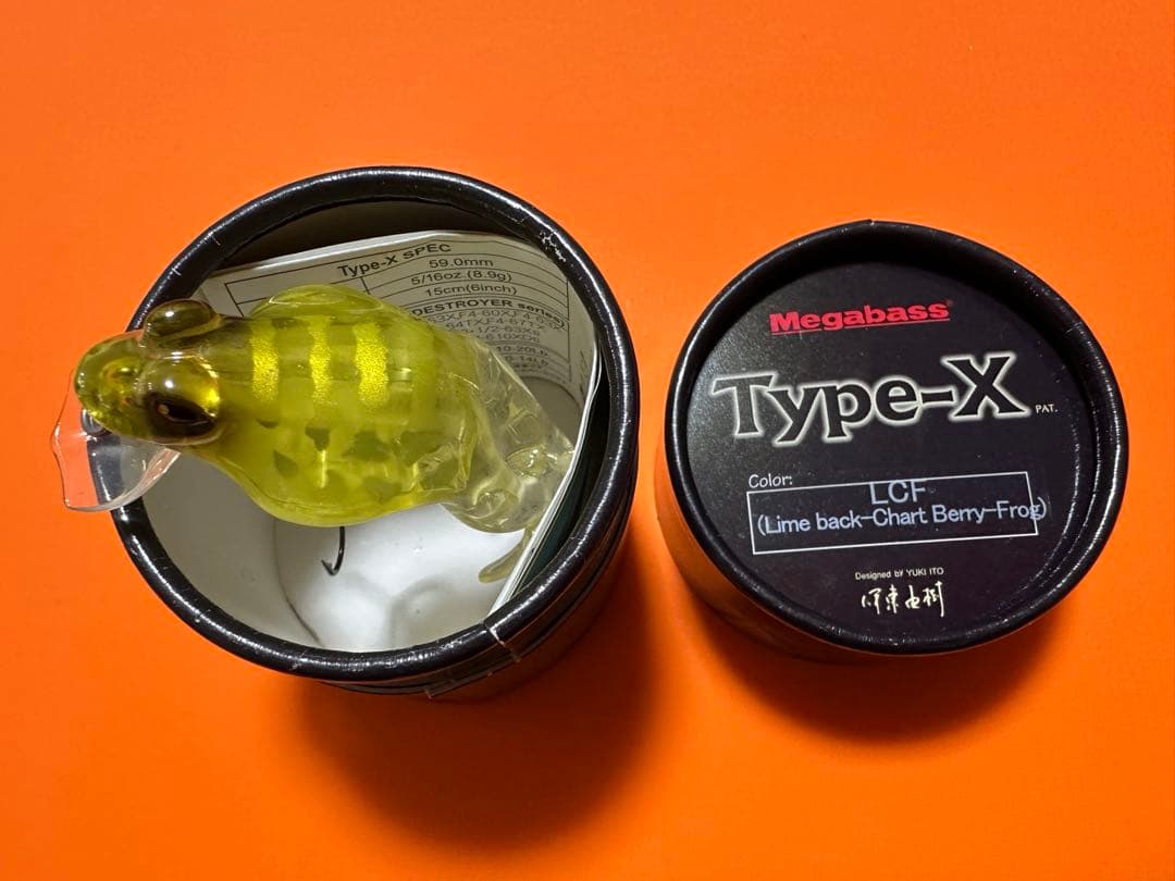 【廃盤】Type-X /タイプX_ライムバックチャートチャートベリー_メガバス