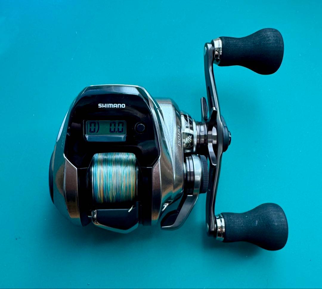 シマノ 18 エンゲツ プレミアム 150HG 右巻き ダブルハンドル 炎月