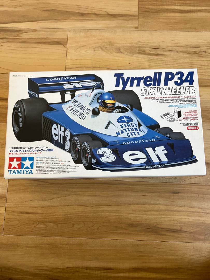 TAMIYA Tyrrell P34 シックスホイーラー 1/10