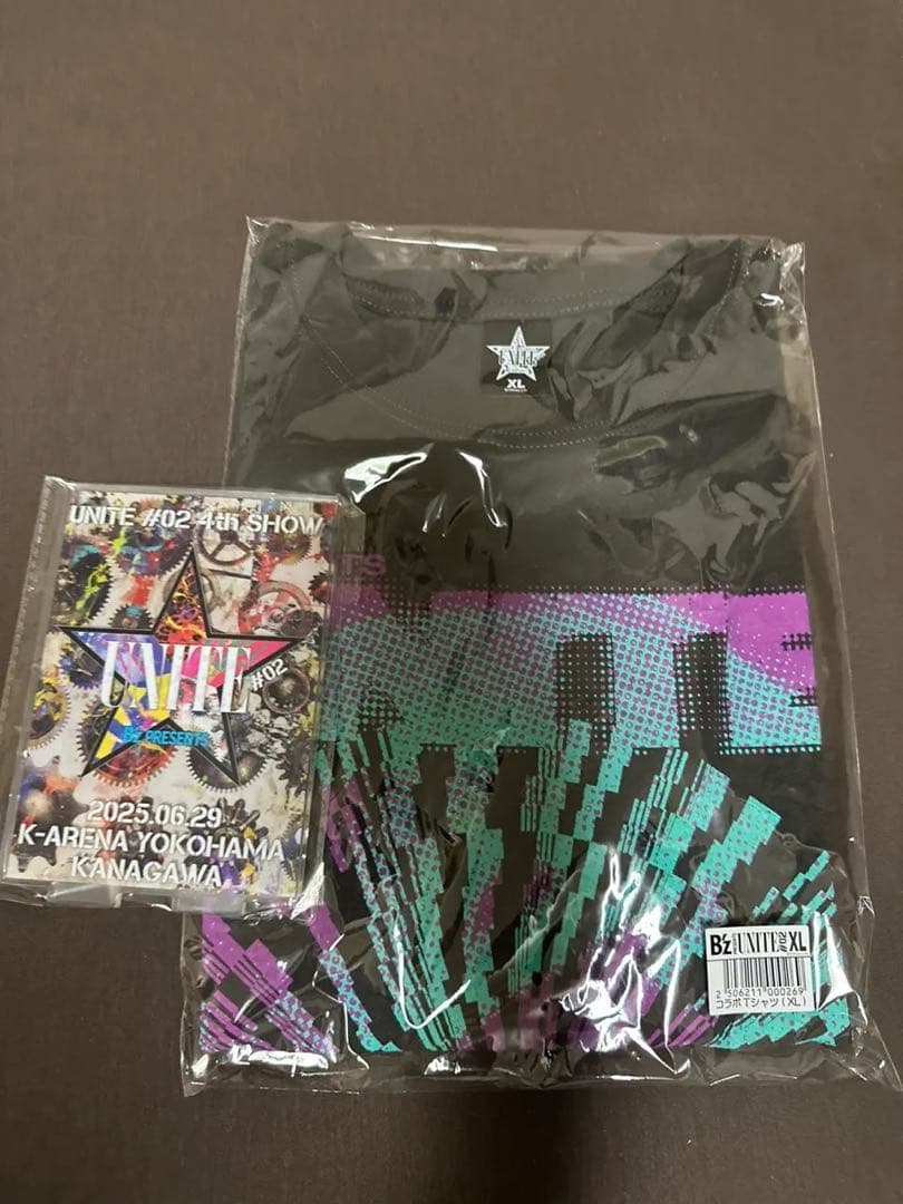B'z UNITE #02 コラボTシャツ ワンオク XLサイズ