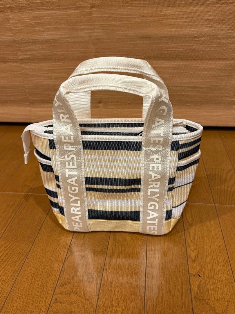 パーリーゲイツ＊ボーダー柄カートバック