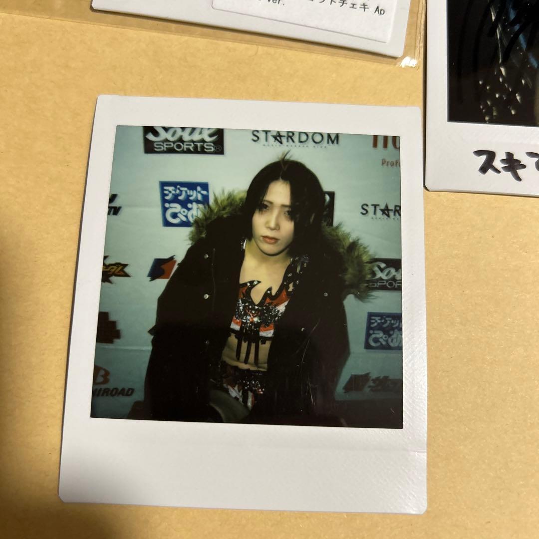 林下詩美　上谷沙弥　STARDOM チェキ　5枚セット