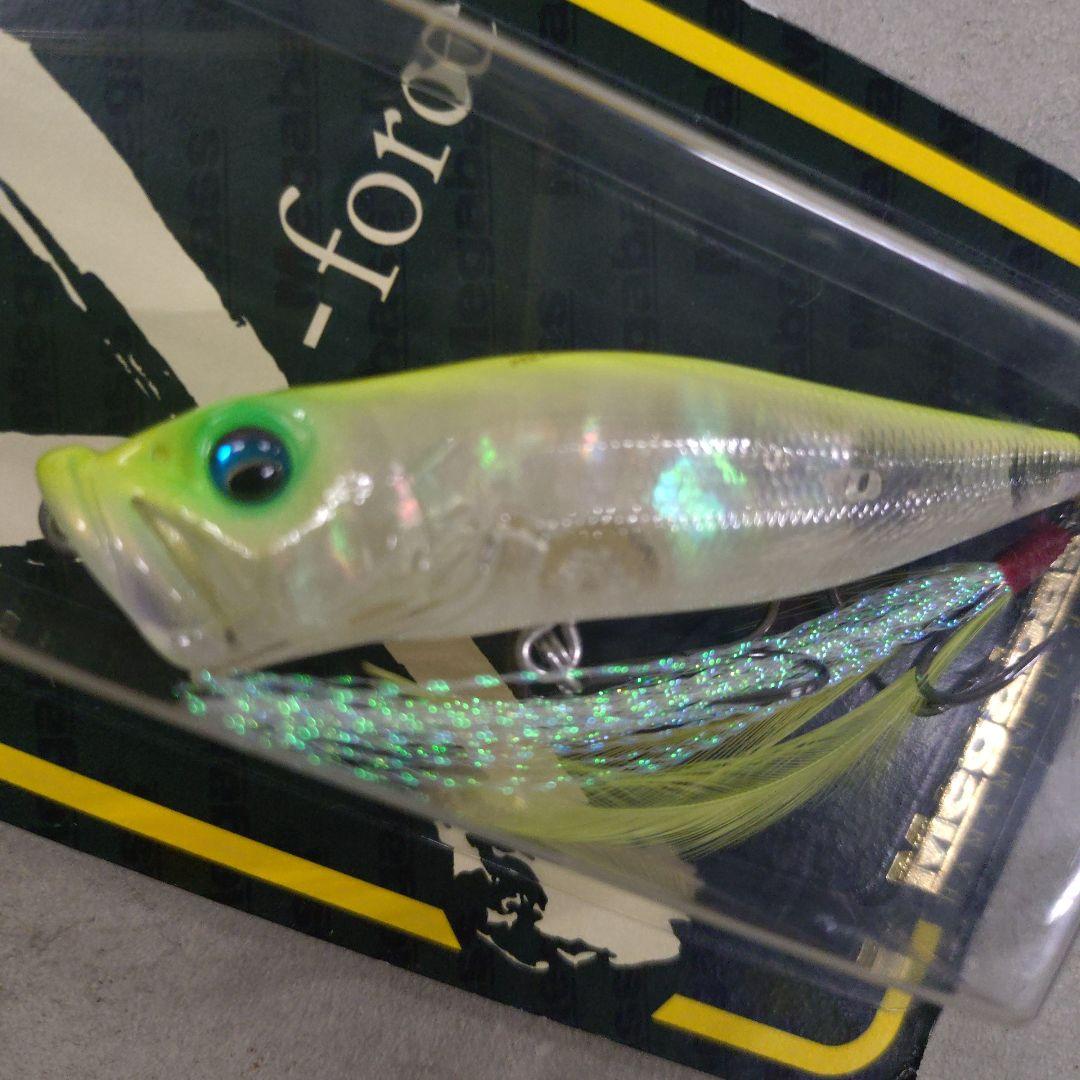 Megabass POPX Abalone Bright 天然アワビプレート