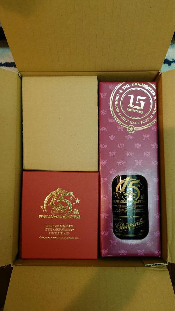 アイマス15年周年ウイスキー 限定版 750ml