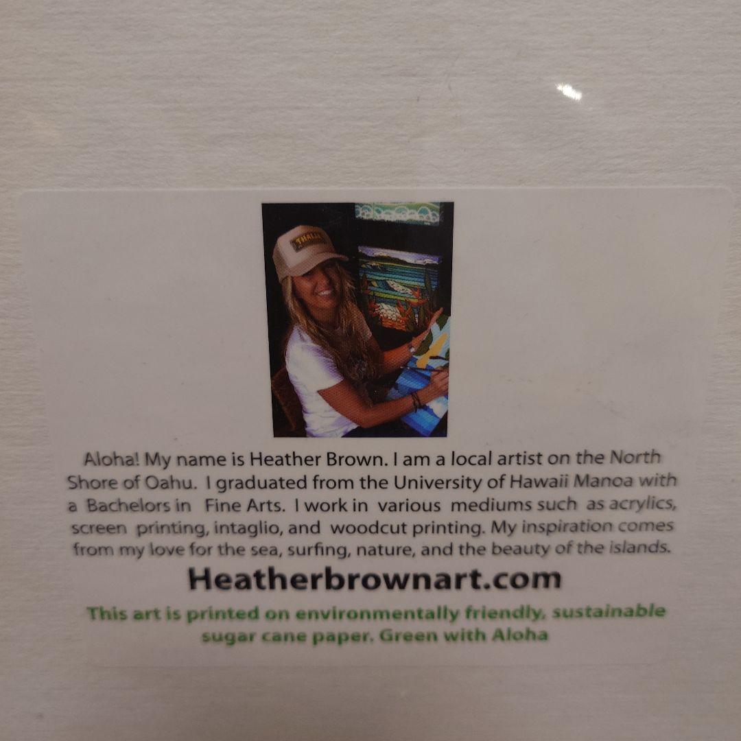 Heather Brown 海とサーフィンのアートプリント