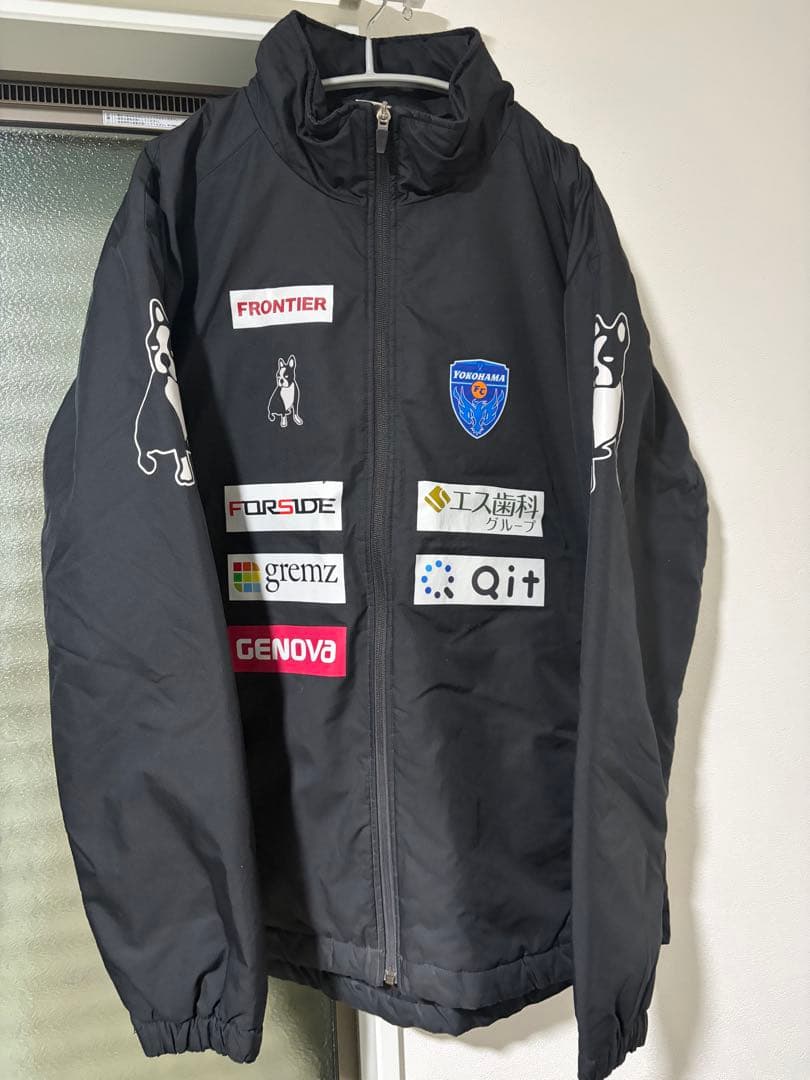 Soccer Junky 横浜FC ボアジャケット上下セット　XLサイズ