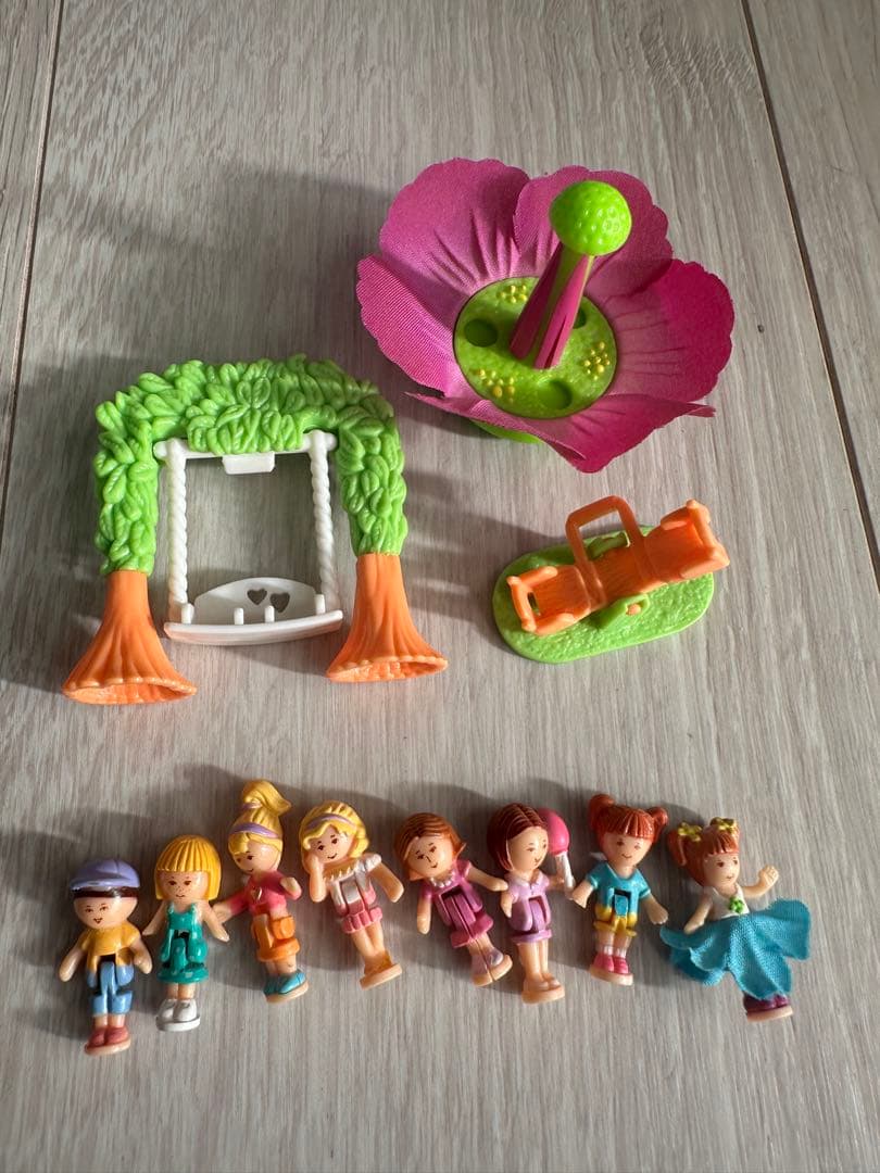 ポーリーポケット小物セット　ヴィンテージ USAマイリトルポニー ケアベア人形