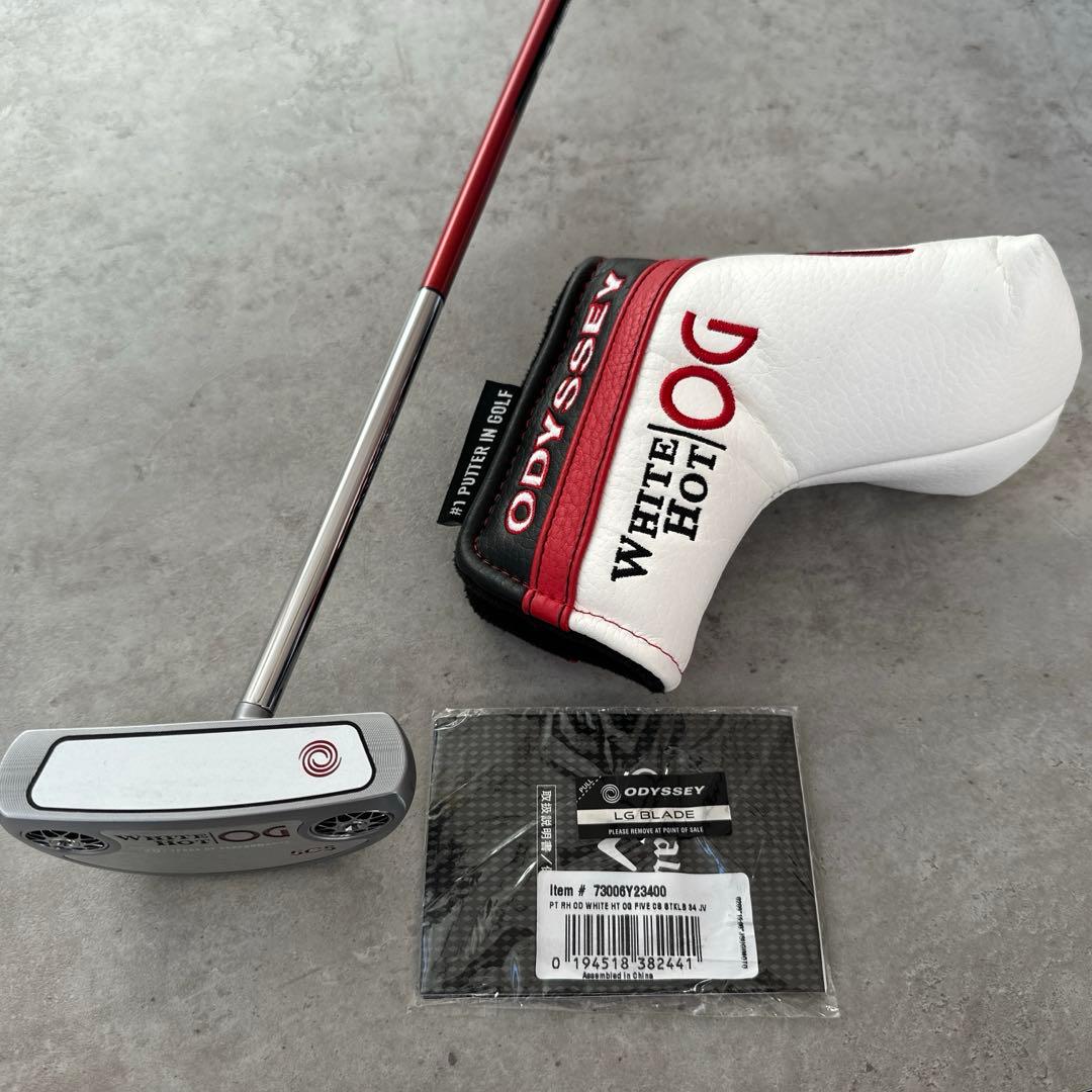 【美品】★ODYSSEY WHITE HOT OG ★5CS ★ストロークラボ★