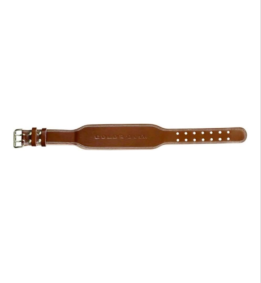 【横川選手愛用】ゴールドジムプロレザーベルト Mサイズ