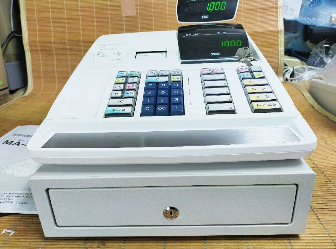 テックレジスター　MA-500　ツインプリンター　人気機種　006016