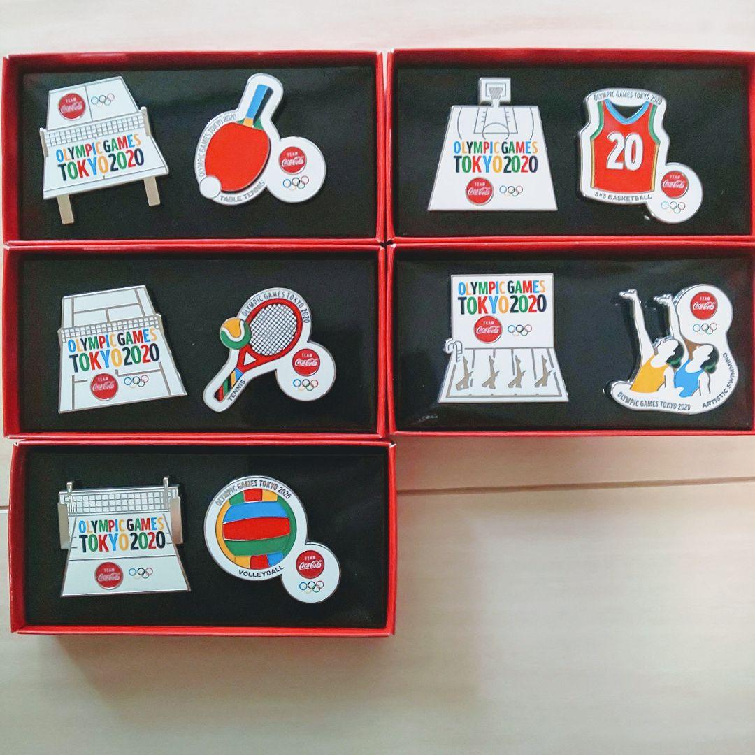 【ターザン】コカ・コーラ オリジナルペアピンズ 全21種コンプリート