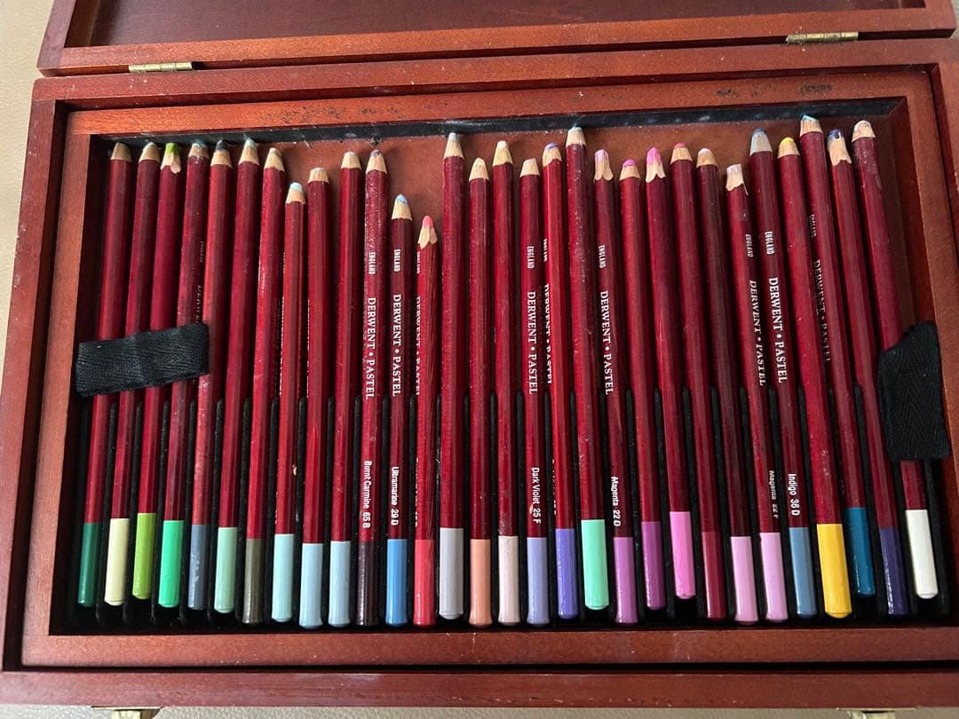 DERWENT PASTEL PENCILS 木製ケース90色