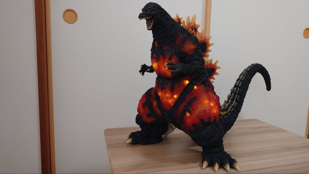 【発光改造品（値下げ不可）】ギガンティックシリーズ　ゴジラ1995