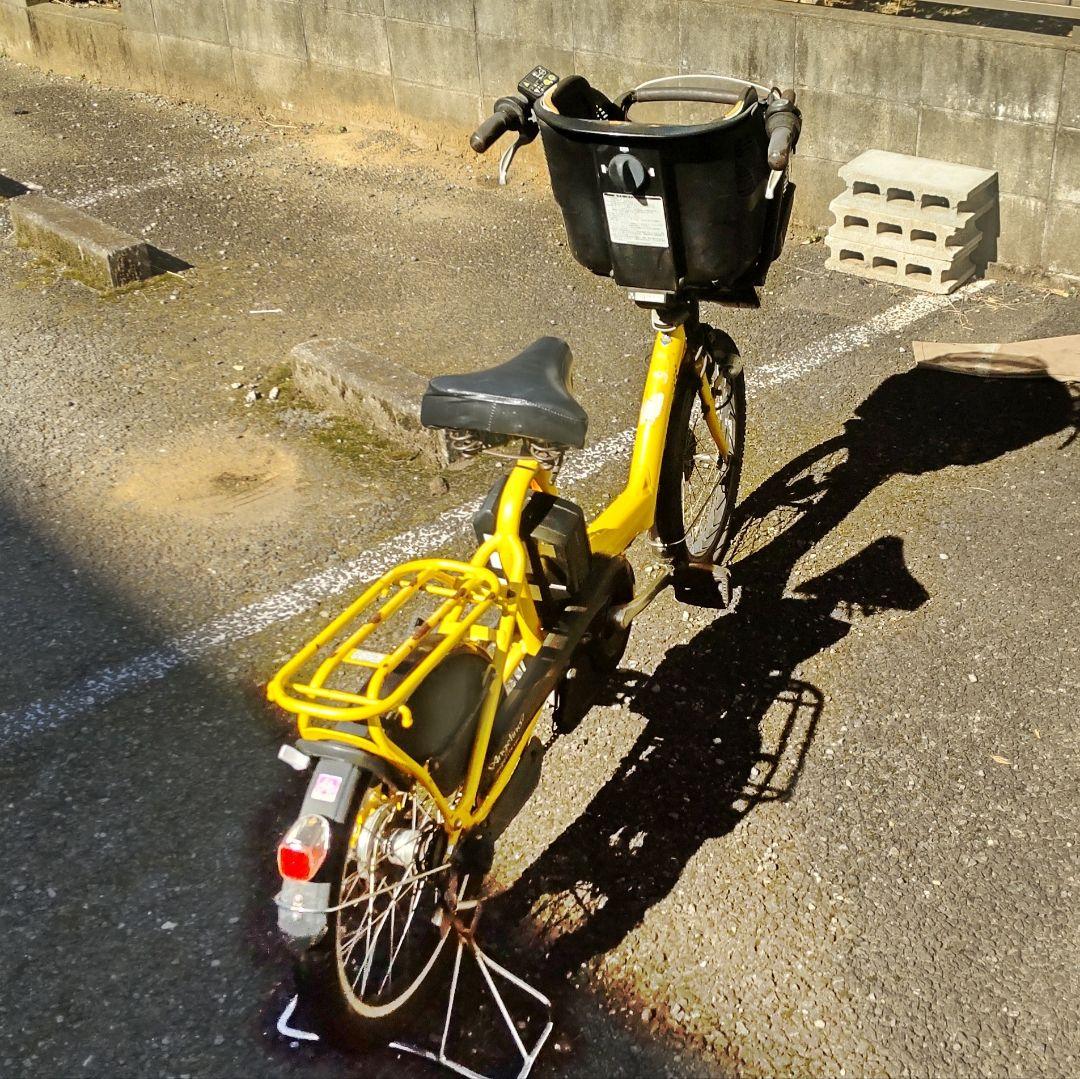 【直接引取り限定】東京　ブリヂストン　電動自転車　子供乗せ