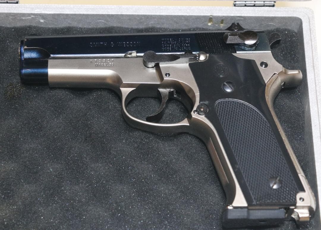 超希少ＭＧＣ製ABS樹脂モデルガン Ｓ＆Ｗ Ｍ５９フレームシルバー　ＳＰＧ合法品