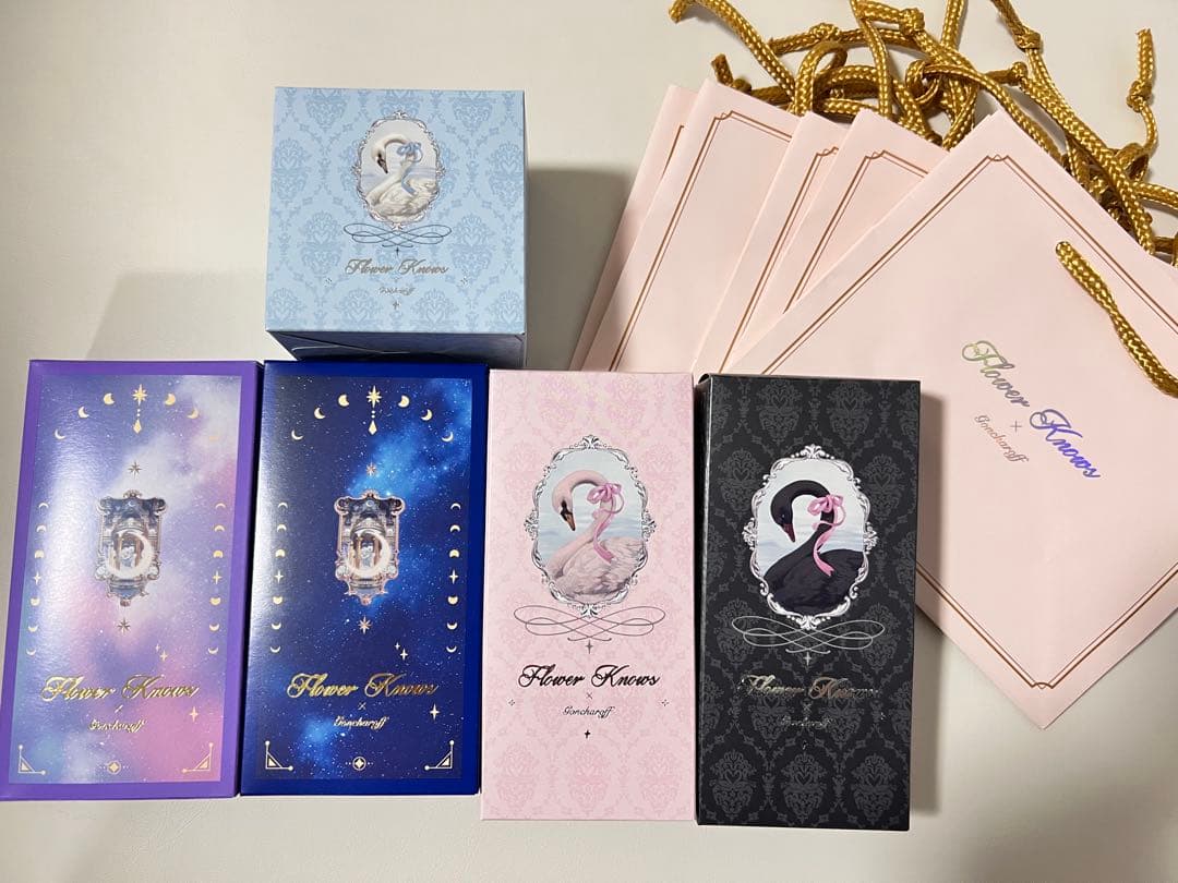 フラワーノーズ✕ゴンチャロフ　A〜E　　コンプリートセット　ショッパー付き