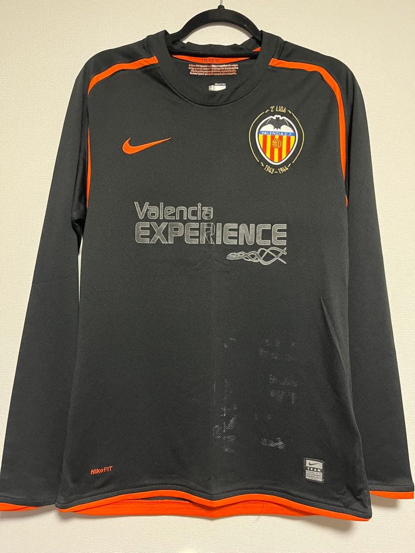 バレンシア 08/09 シルバ #21　ユニフォーム　長袖　アウェイ