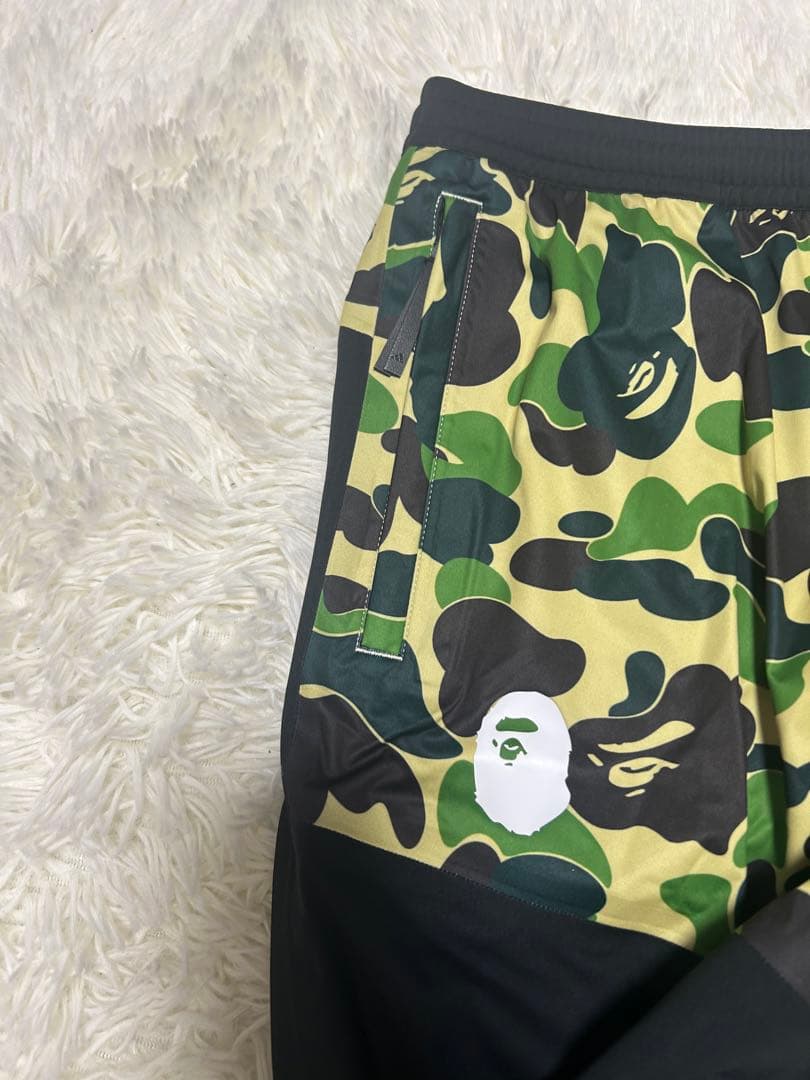 【極美品】アディダス×A BATHING APE　カモ　パンツ　サイズM