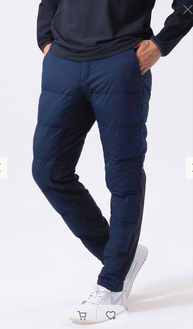 BEAMS GOLF ORANGE LABEL 撥水 中綿パンツ